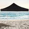 Stalwart Pop Up Canopy - 10x10 ft Tent - UPF30 Sun Shelter with Adjustable Height by Black, 3PK 80-14-BLK - alternate 8